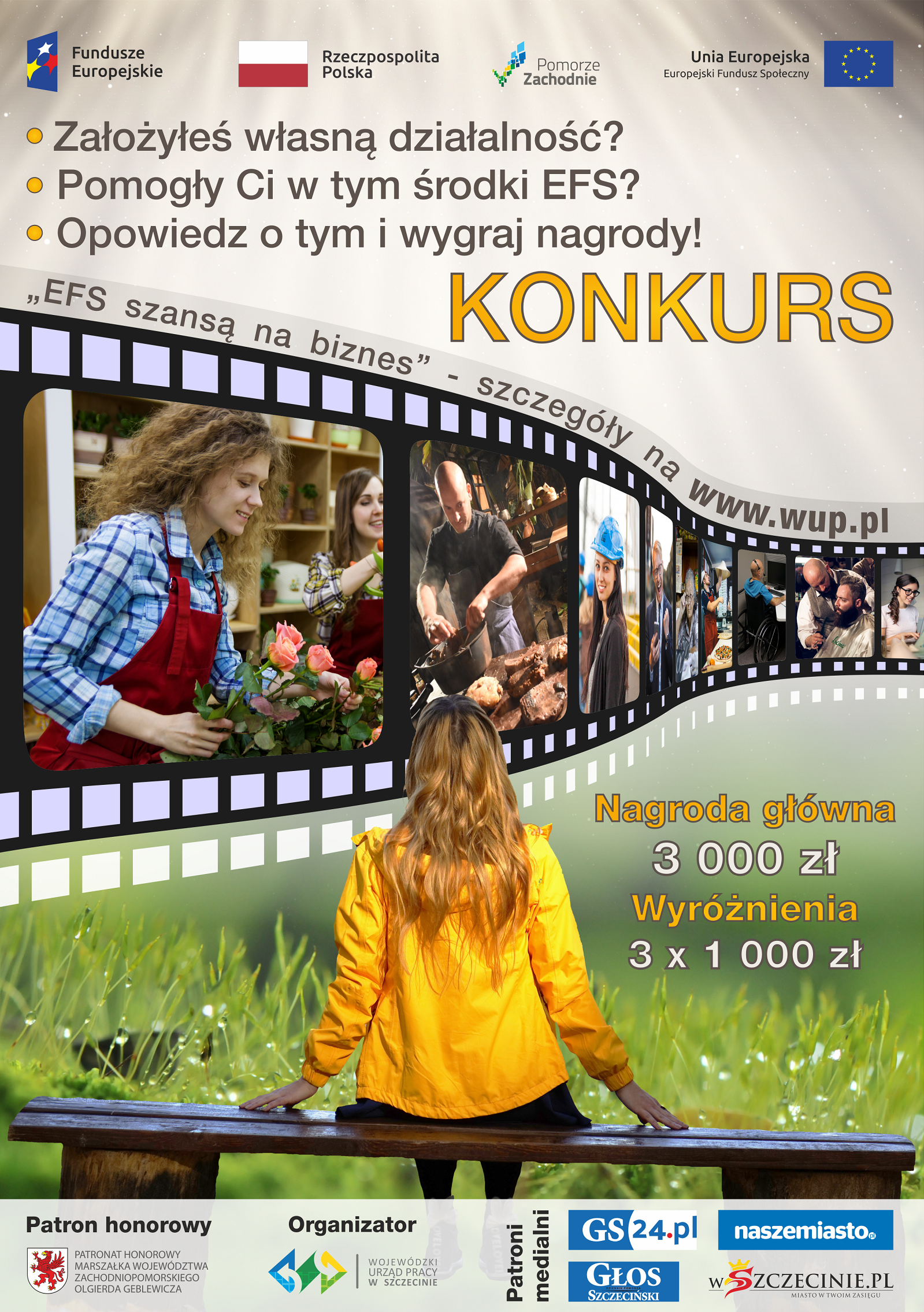 UWAGA KONKURS              „EFS szansą na biznes”