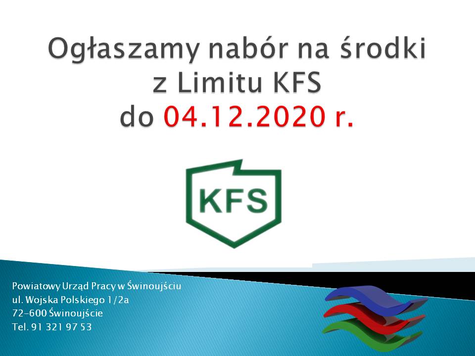 Nabór na środki z Limitu KFS