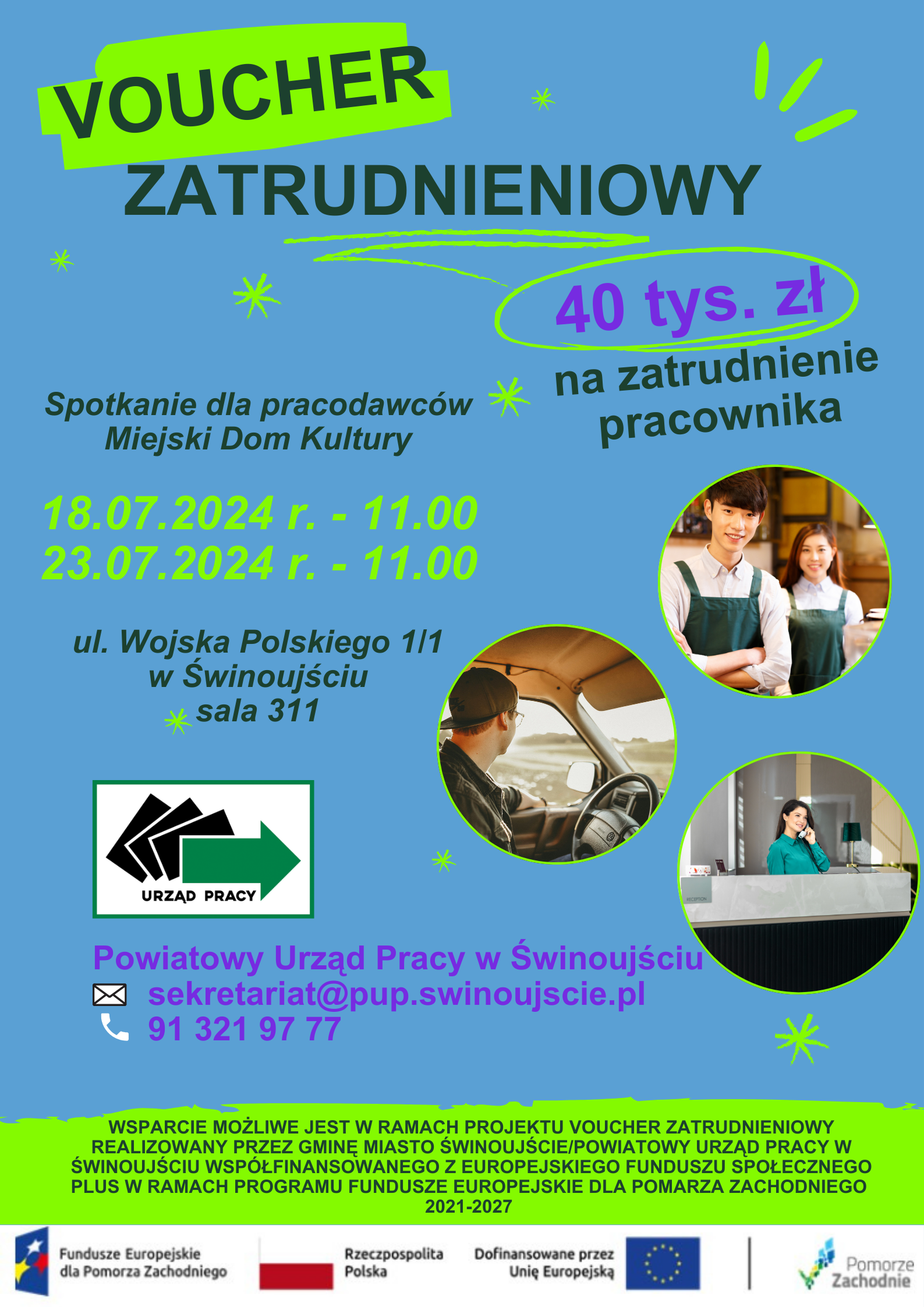 Voucher Zatrudnieniowy – Spotkania dla Pracodawców